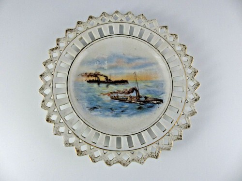 Vintage steamship souvenir - vintage,