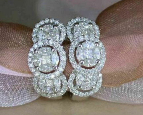 3ct marquise rond imitation - rond,
