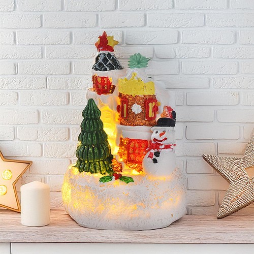Maison lumineuse noël - lumineuse, de