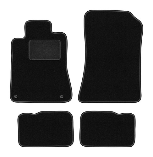 Tapis sol velours noir - tapis, de