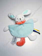 Doudou Plat Arrondi Lapin