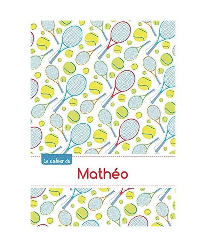 Cahier matheo - cahier, de