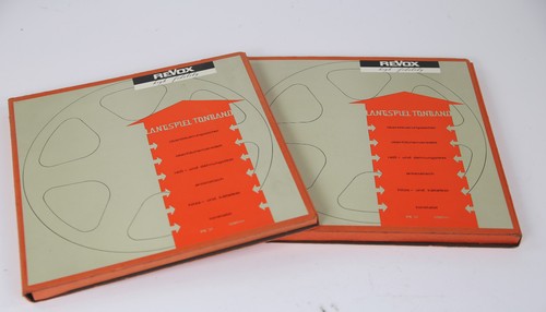 Revox boîte bobines - boîte, à