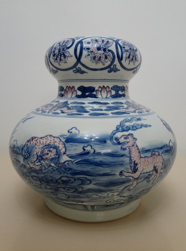 Vase porcelaine chinoise - vase,