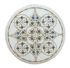 18" Marble table top floral
