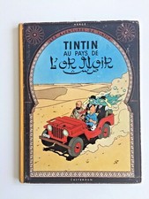  BD TINTIN au pays de l'or