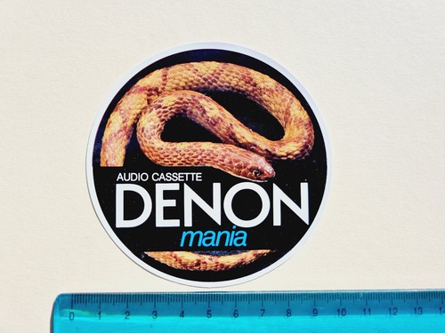 Autocollant denon mania audio - autocollant,