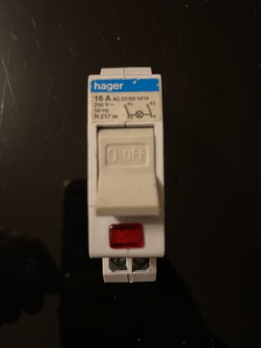 Disjoncteur modulaire hager - disjoncteur,