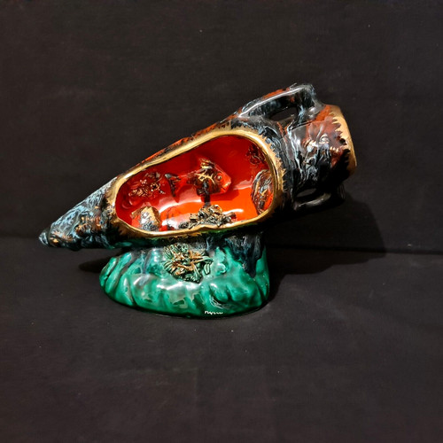 Vallauris ancienne veilleuse - -,