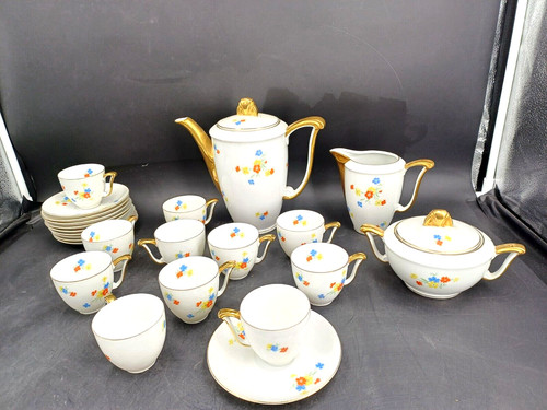 Joli service cafe porcelaine - service, a