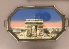 Large Plateau Décoratif Art