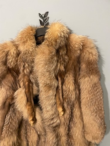 Veste fourrure renard - fourrure,