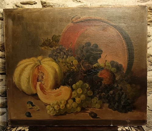 Nature morte aux fruits huile - morte,