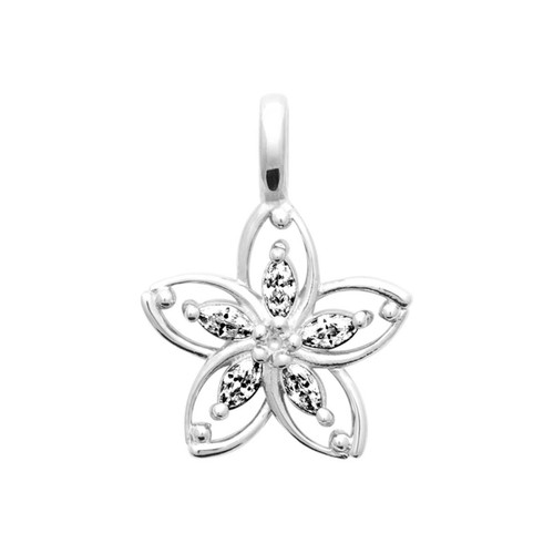 Collier pendentif forme fleur - forme,