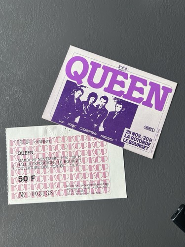 Billet concert queen - concert,