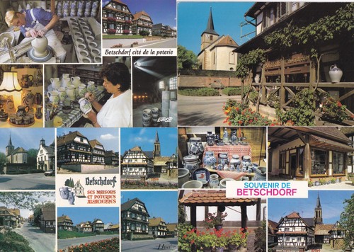 Lot cartes postales - de,