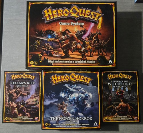 Heroquest game system lot - heroquest,