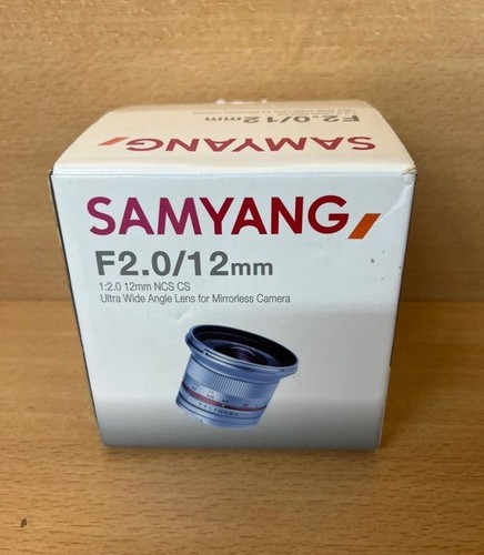 Objectif samyang 12mm - objectif,