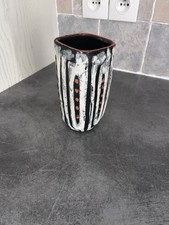 Vase ceramique decor abstrait - ceramique,