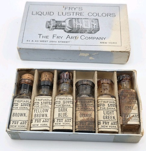Vintage fry liquid lustre - fry's,