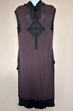 Magnifique robe à capuche avec détails orientaux Jean-Paul Gaultier, M/38fr, TBE