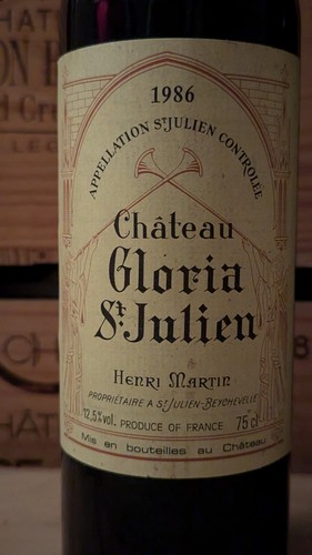 Château gloria 1986 - -,