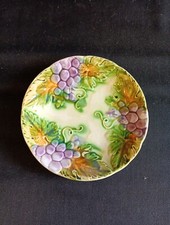 Assiette Barbotine Décor De