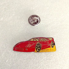 Pin's Pins lapel Pin enamel Voiture Ferrari F40 F 40 Version email + epoxy GM