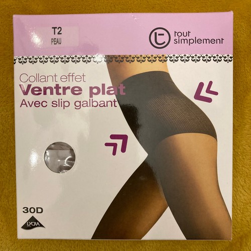 Collant ventre plat - plat, avec