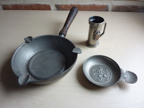 Lot ancien cendriers en - lot, 2
