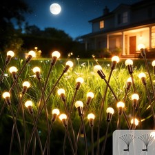 2 Pièces Lampe Solaire