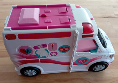 Camion ambulance barbie avec - ambulance,