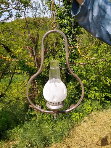 Suspension lustre vintage - lustre,