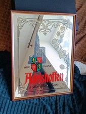 A2BC MIROIR VINTAGE RARE BIERE D'ALSACE ADELSHOFFEN LE SAVOIR-FAIRE D'AUTRE FOIS