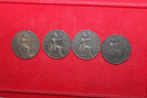 Lot monnaies 1 penny - 1,