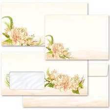 Enveloppes à motifs PIVOINES