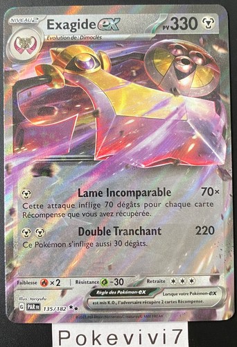Carte pokemon exagide 135 182 - carte,