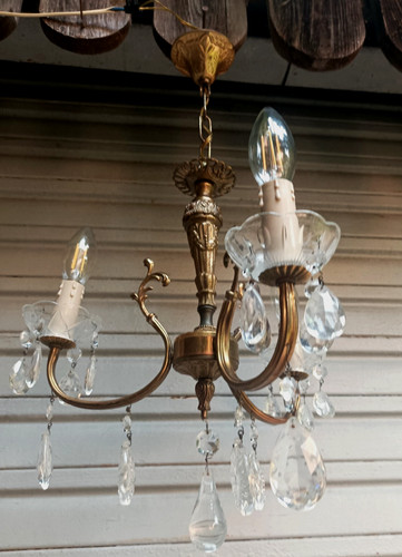 Ancien lustre feux - ancien, à