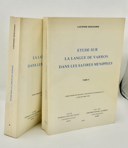 Deschamps etude sur - (lucienne),