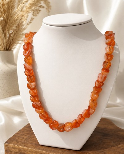 Collier pierres naturelles - collier,