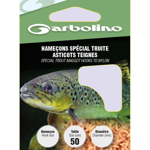Hameçons montés garbolino - montés,
