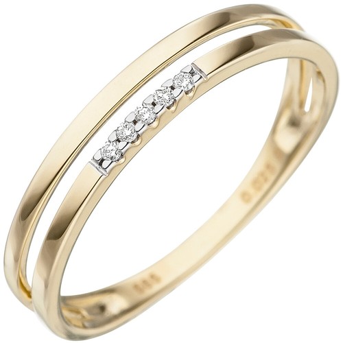 Ladies ring with 5 - ladies',