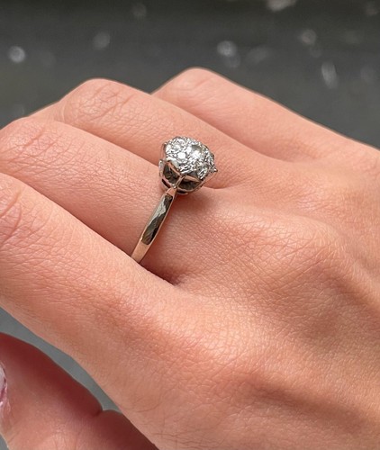 Bague gris k - gris, 18