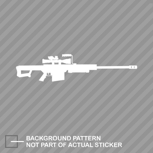 Barrett m107 sticker - barrett,