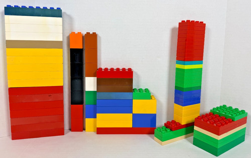Lego duplo huge lot bricks - lego,