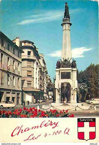 Carte postale chambéry - carte,