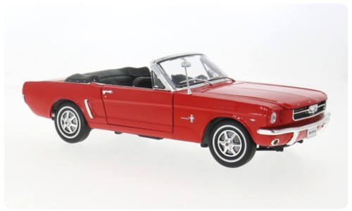 Ford mustang rouge 1964 - rouge, 1/18