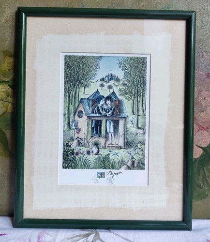 Lithographie valentin - lithographie, st