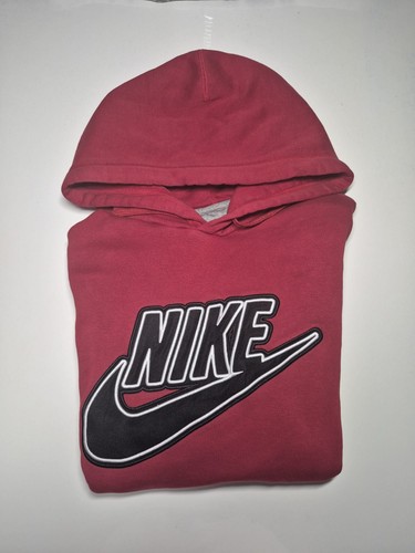 Pull nike rouge logo - logo, xxl
