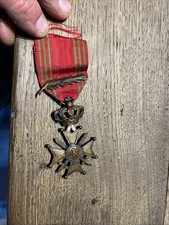 Médaille Belge ww2: croix de guerre 39 / 45 Leopold III 1939 1945 Avec Barrette